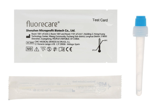 Zawartość testu Fluorecare 9w1